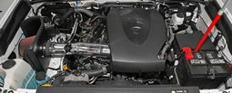 Polished Metal Intake for Toyota Tacoma (2016-2023), view 5, K&N 77-9039KP