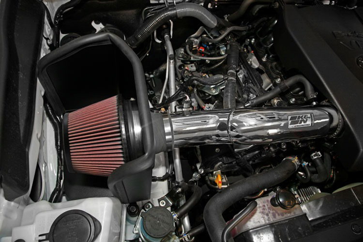 K&N Polished Metal Intake for Toyota Tacoma