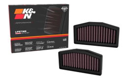 Replacement Air Filter for BMW R1300GS, view 4, K&N BM-1324