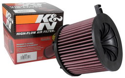 Round Air Filter for Audi A4, A5, Q5 & S4, view 3, K&N E-0646
