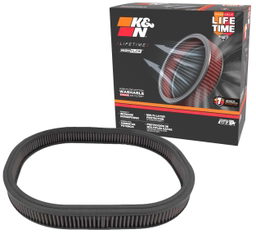 Round Air Filter for Charger, Road Runner & GTX, view 2, K&N E-1980