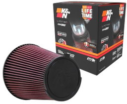 Round Air Filter for Ford Mustang (2010-2014), view 2, K&N E-1993