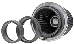 K&N Universal Clamp-On Air Filter RG-1001WT, view 2