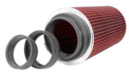 K&N Universal Clamp-On Air Filter RG-1002RD, view 3