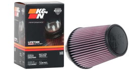 K&N Universal Clamp-On Air Filter RU-1032, view 2
