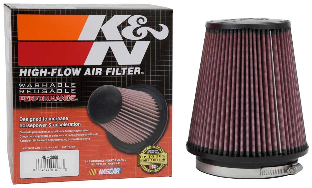 K&N K&N Universal Clamp-On Air Filter RU-2800