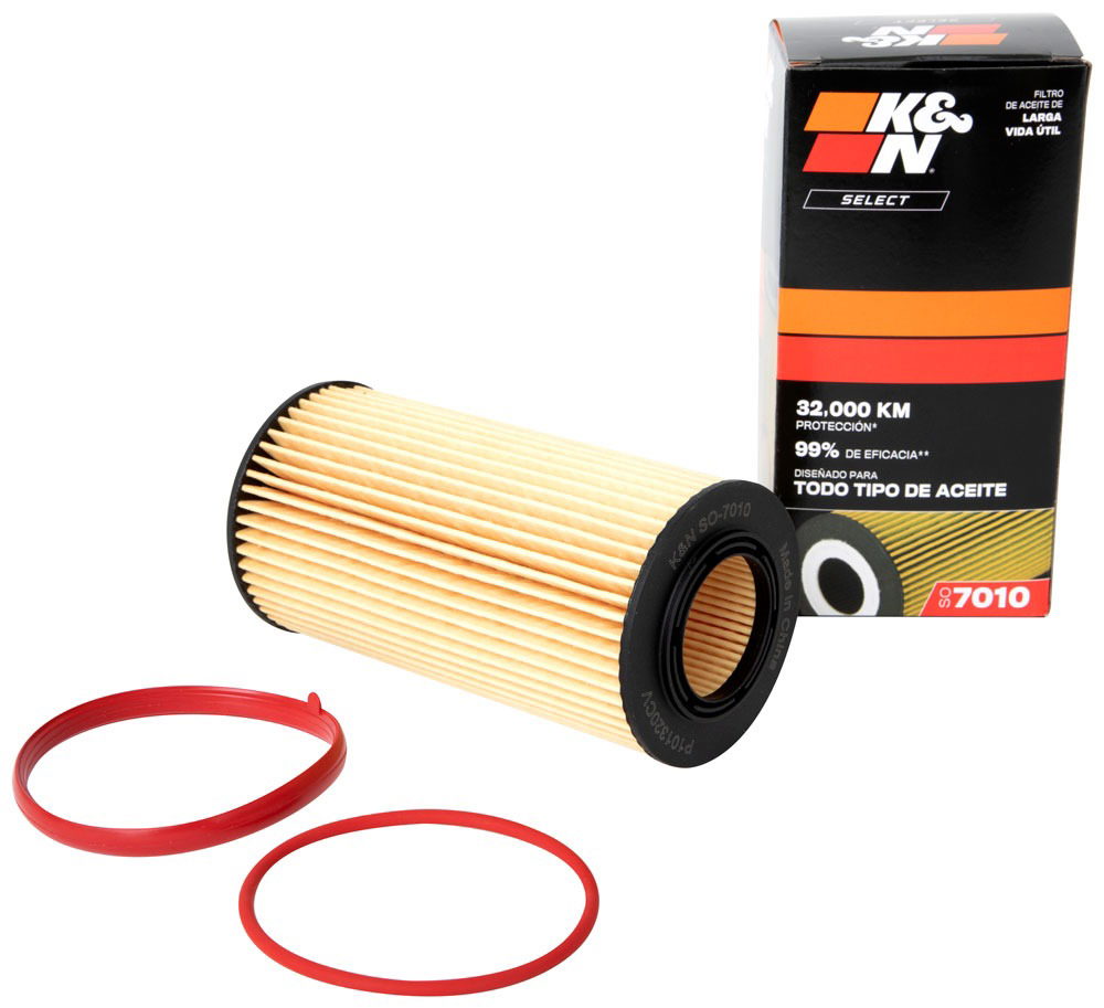 K&N Oil Filter Cartridge for Audi A4, TT RS & RS3