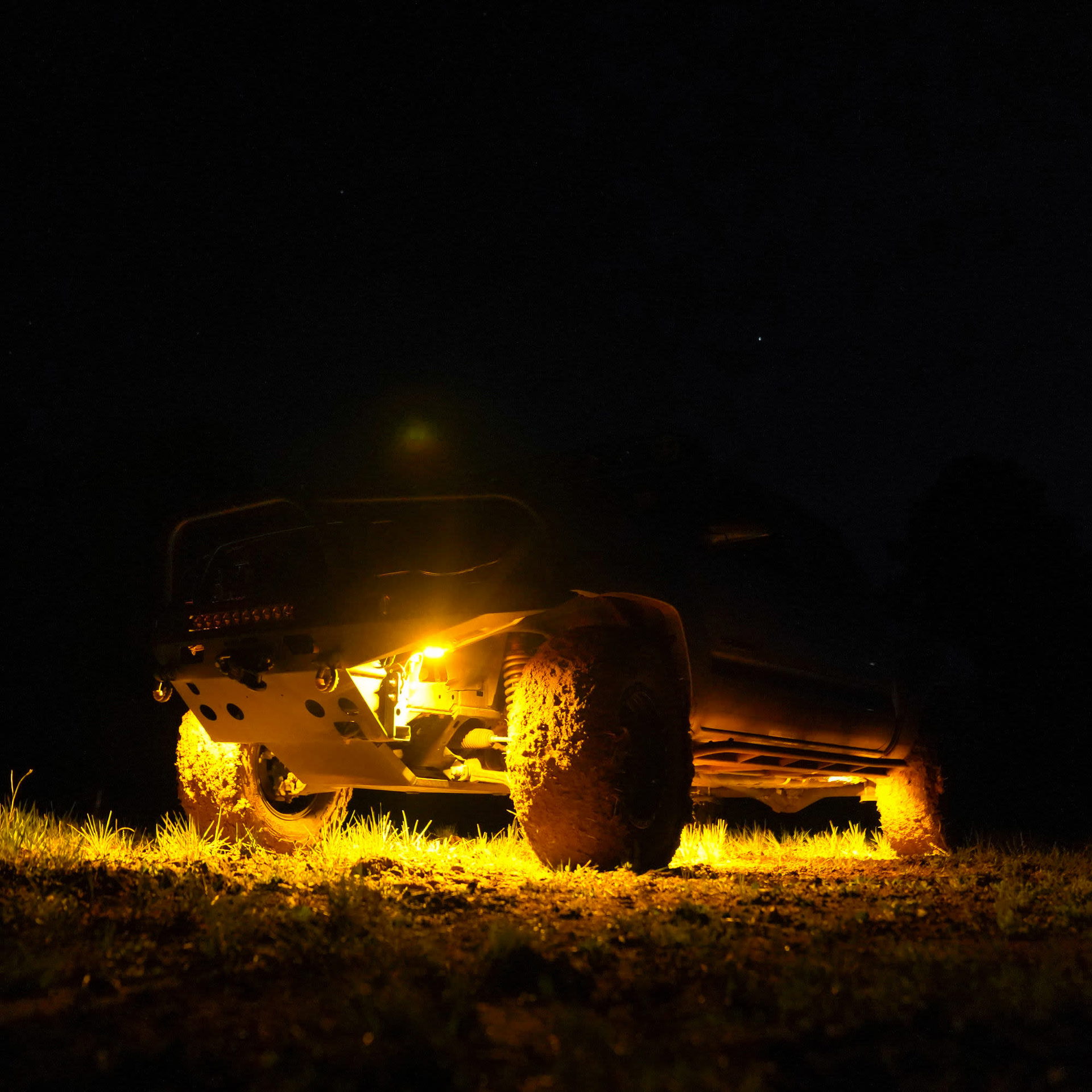 KC HiLiTES KC HiLiTES KC Cyclone V2 LED Flood Amber 1-Light Universal 1360