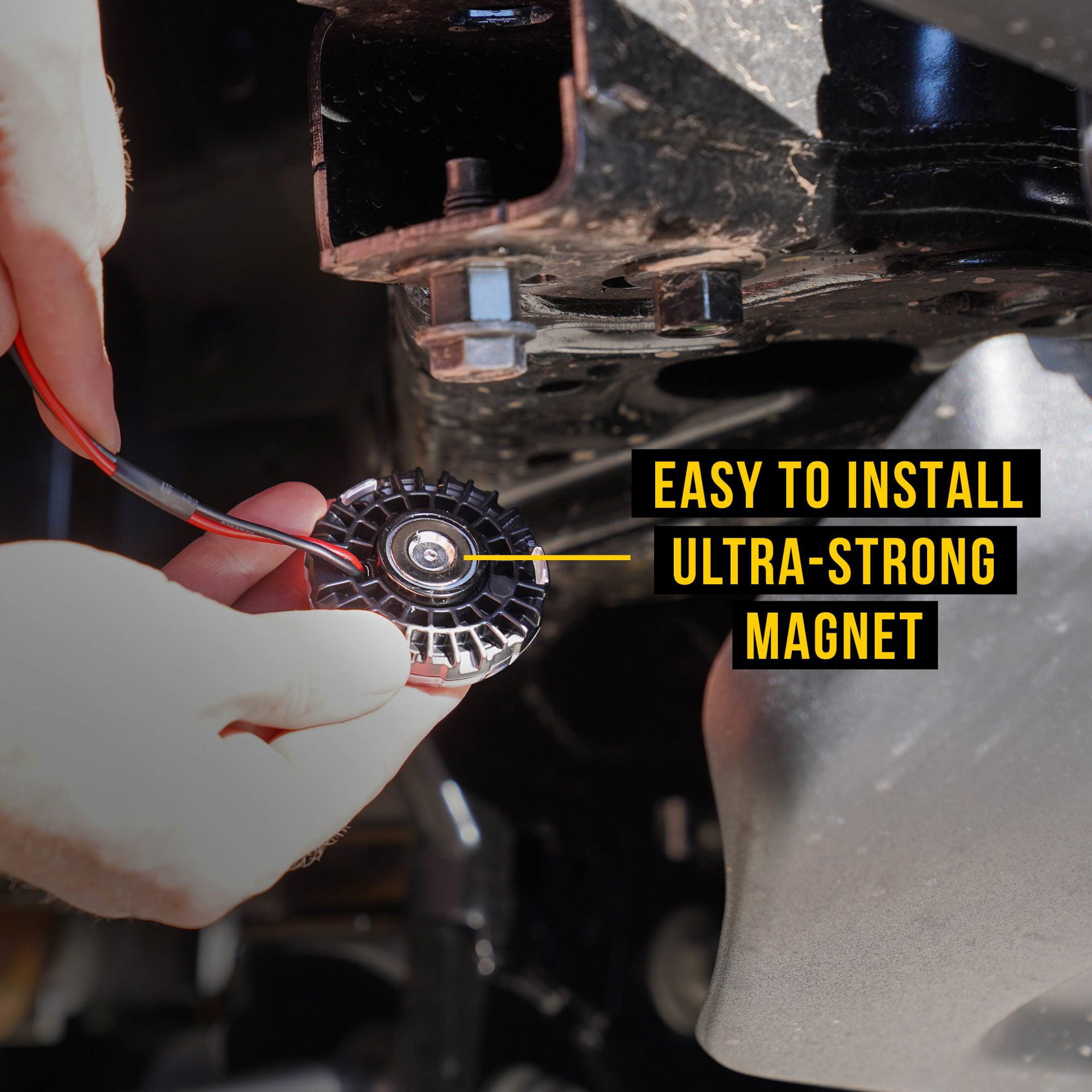 KC HiLiTES KC HiLiTES Magnet Mounts Attach to the Cyclone w/ Included Hardware - 6 Pack 1373