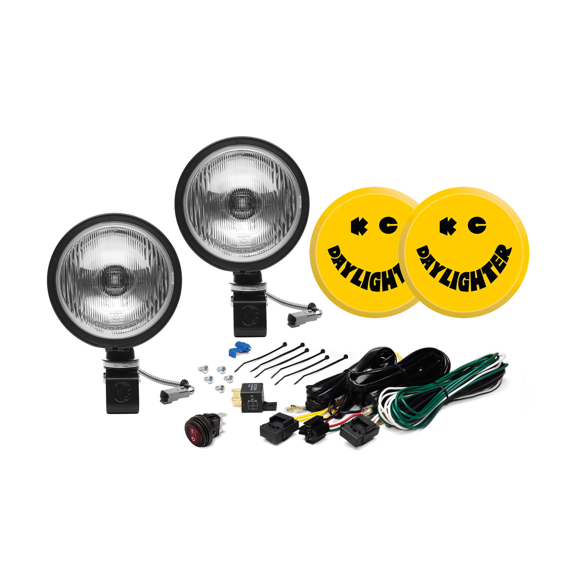 KC HiLiTES Daylighter Halogen 6 in. Spread, Two-Light System
