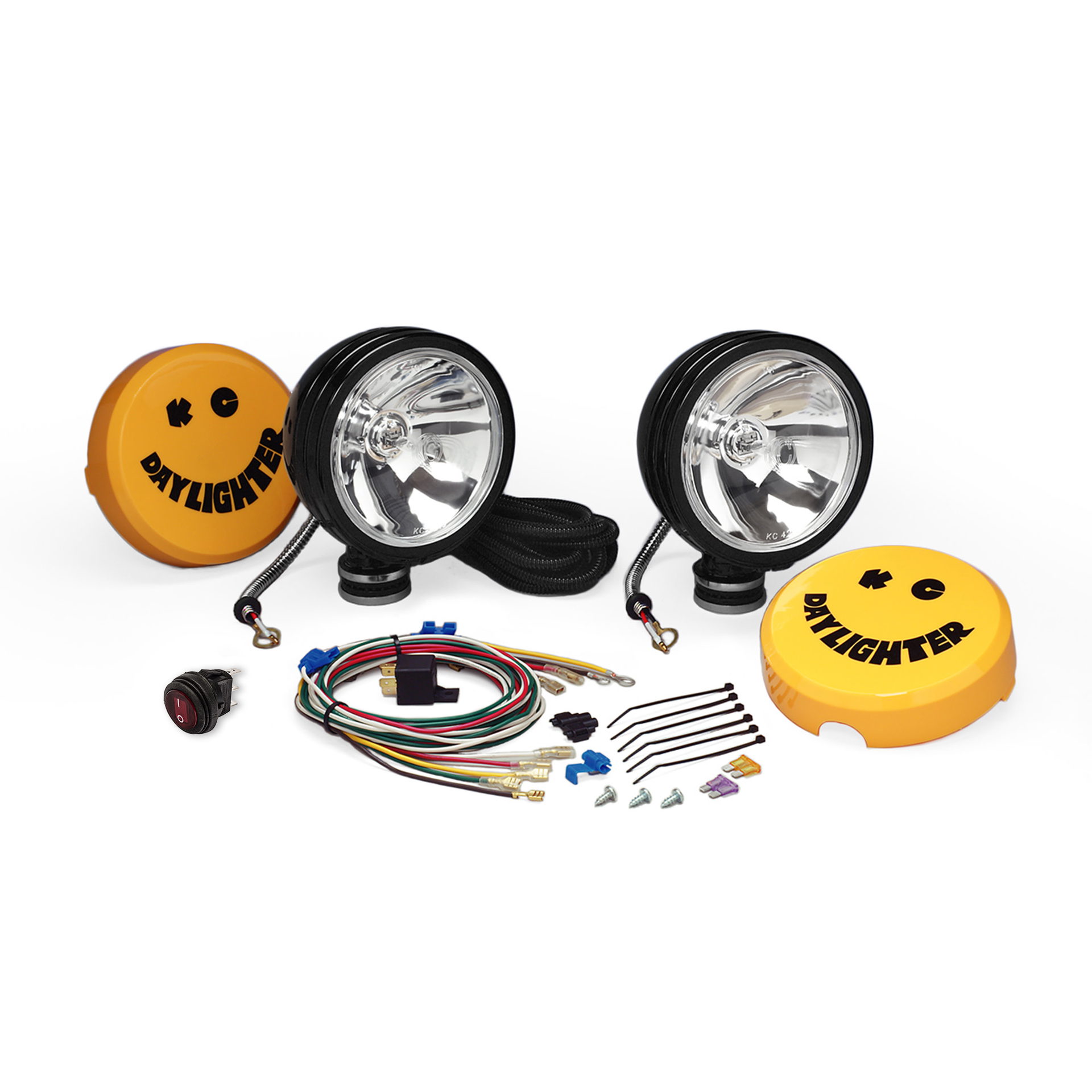 KC HiLiTES Daylighter Halogen 6 in. Spot, Two-Light System