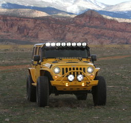 Gravity LED 7 in. Headlights for Jeep Wrangler JK, view 5, KC HiLiTES 42341
