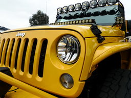Gravity LED 7 in. Headlight Pair for Wrangler JK, view 5, KC HiLiTES 42351