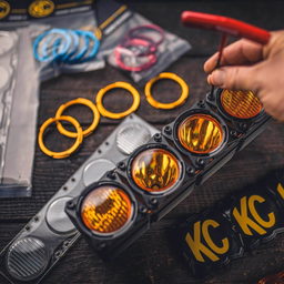KC HiLiTES KC Lens FLEX ERA Bar Combo Yellow 4274, view 4