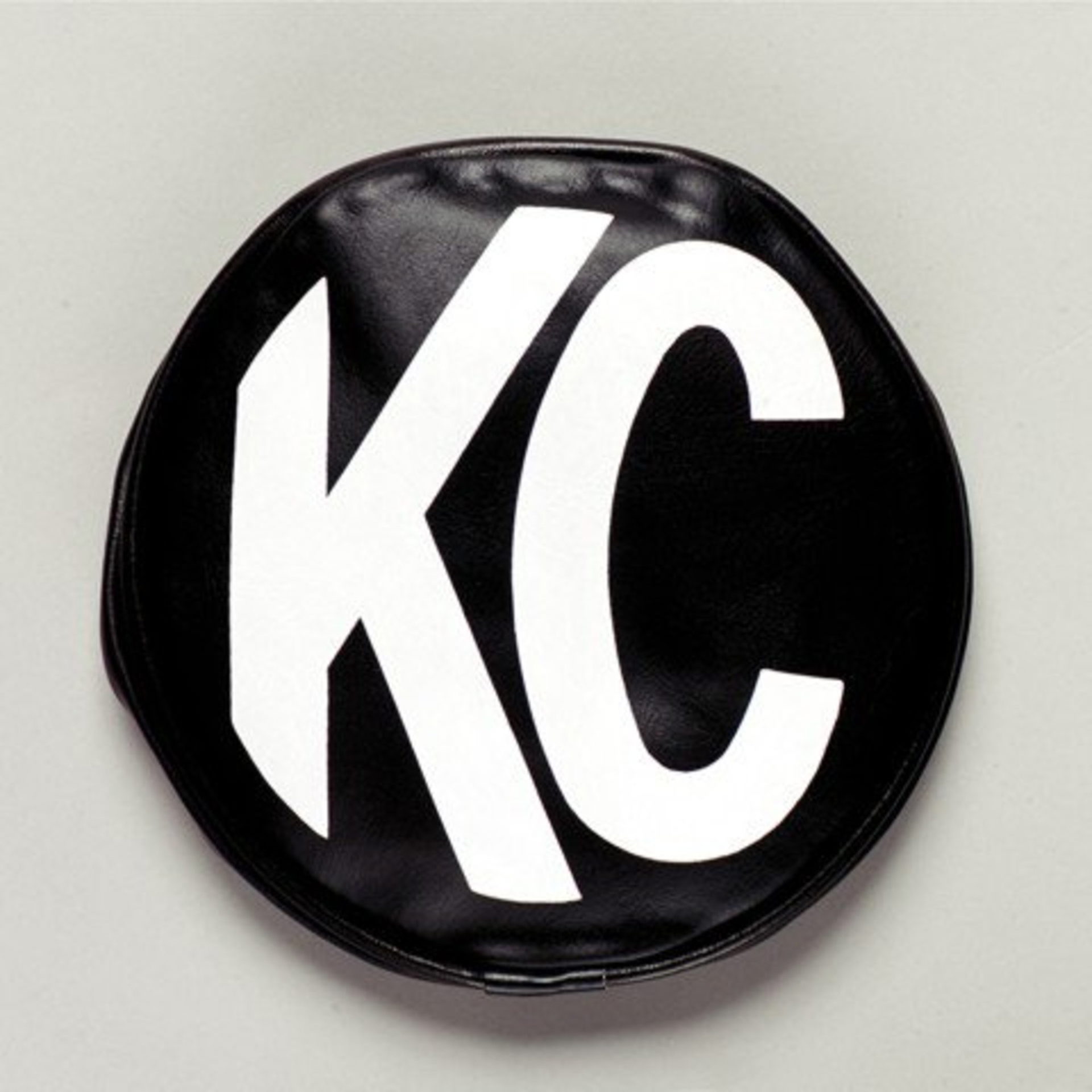 Vinyl Cover for 6 in. Lights, Black with White KC, KC HiLiTES 5100