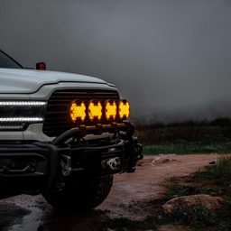 KC HiLiTES SlimLite 8" LED - Light Shield - Driving - Amber 5211, view 3