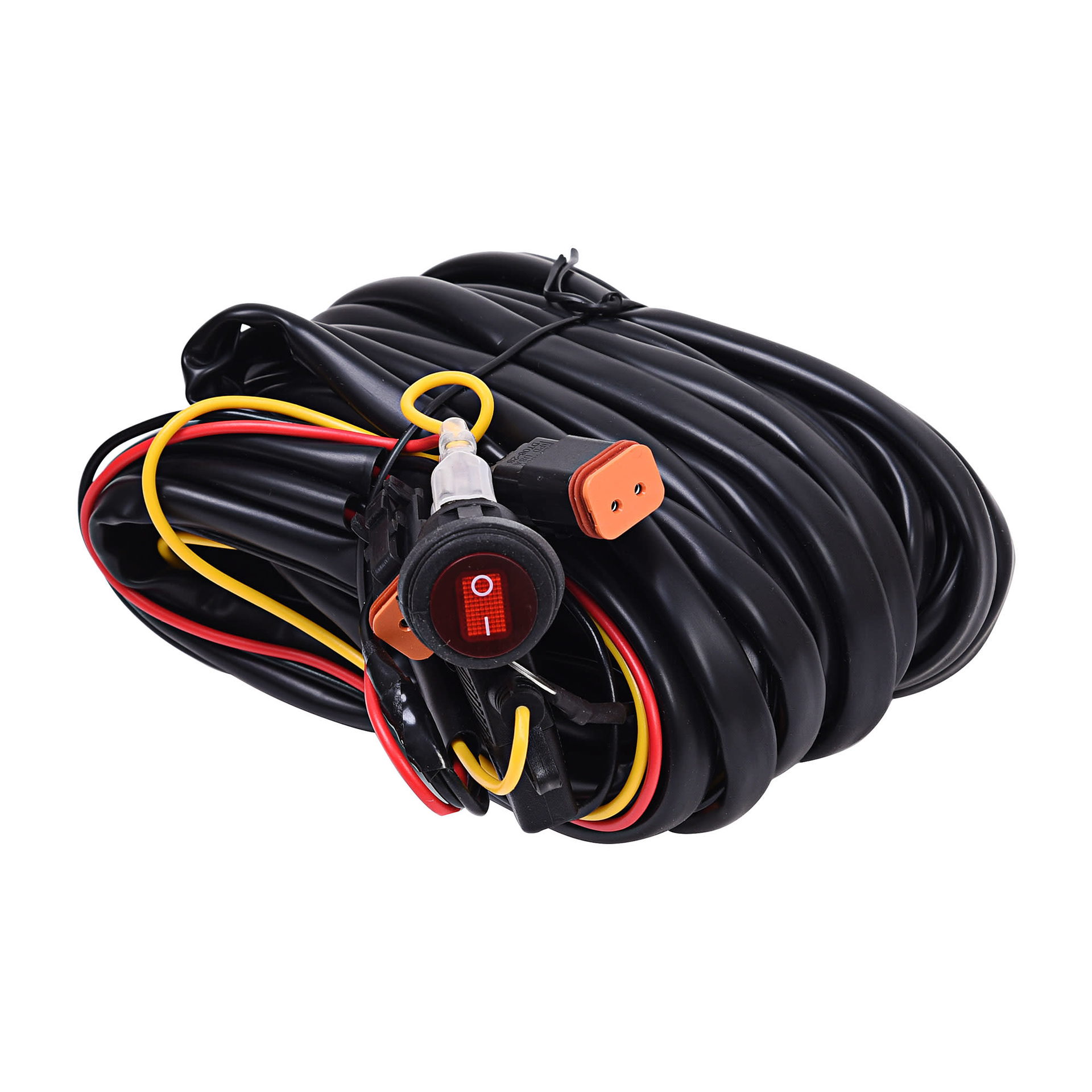 KC HiLiTES KC Wire Harness For 2-Light DT Connector 6308: Wiring & Switches
