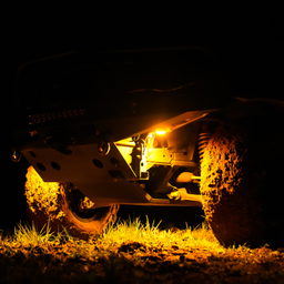 KC HiLiTES KC Cyclone V2 LED Rock Light - 6-Light System - Amber - 5W Flood Beam 91041, view 3