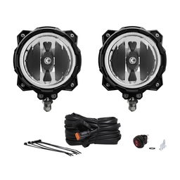 Pro6 Gravity LED 6 in. Infinity Ring Spot, Pair, view 3, KC HiLiTES 91301