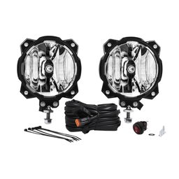 Pro6 Gravity LED 6 in. Infinity Ring Wide, Pair, view 5, KC HiLiTES 91305