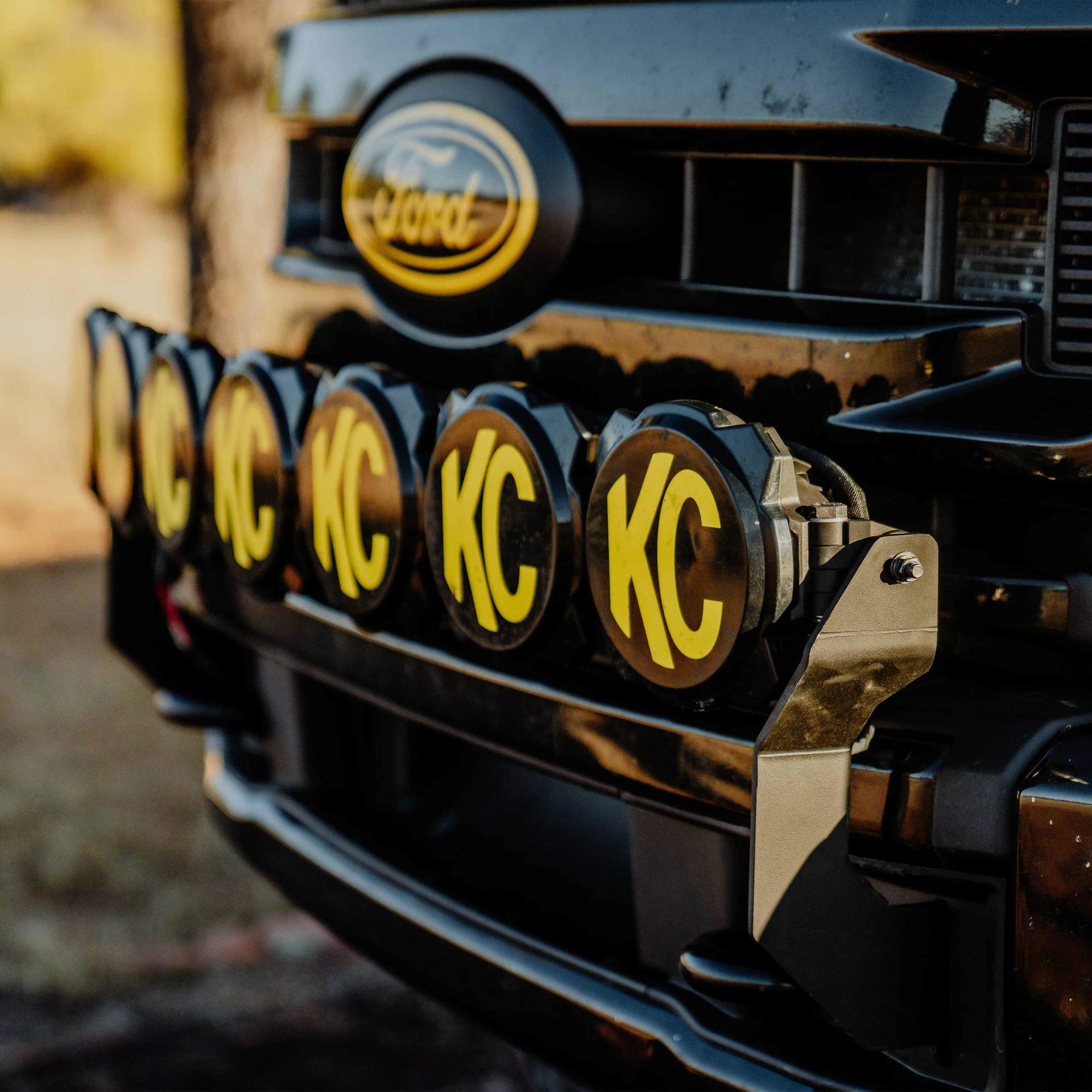 KC HiLiTES Pro6 Gravity LED 7-Light Bumper Kit for Super Duty