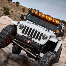 KC HiLiTES Gravity® Titan™ LED - 8-Light 50" Light Bar 91418, view 6