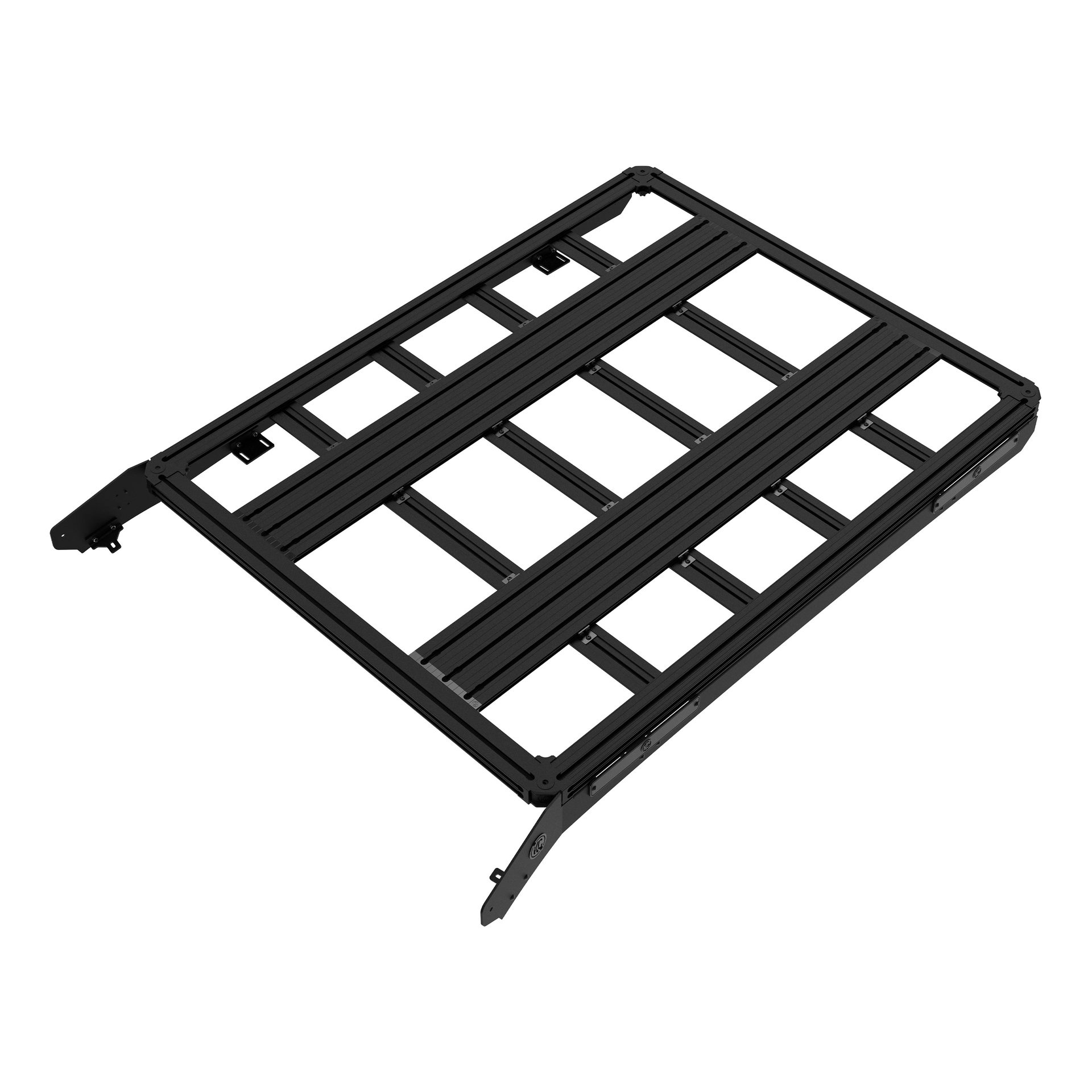 KC HiLiTES Platform One Roof Rack for Tacoma Double Cab