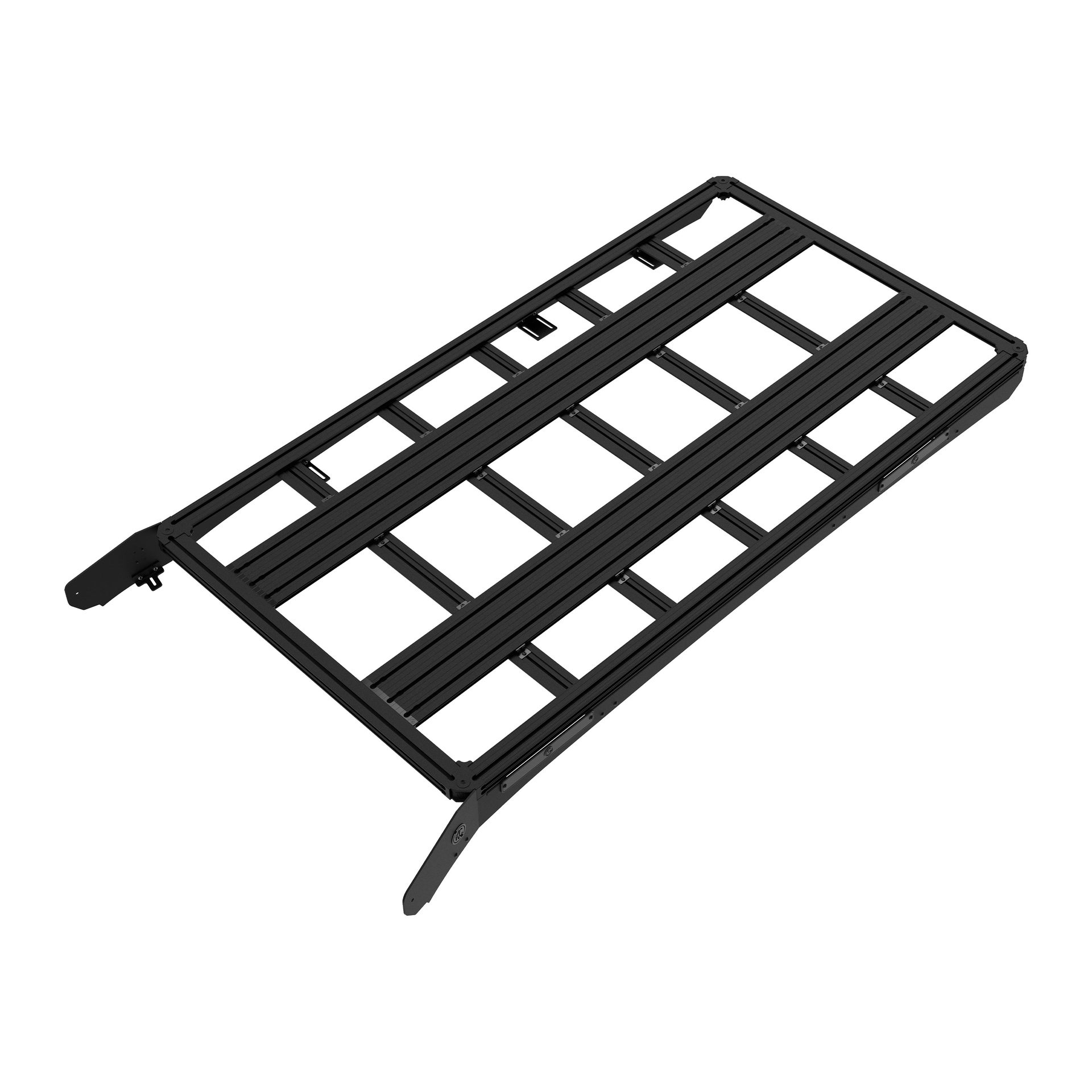 KC HiLiTES Platform One Roof Rack for the 2025 Toyota 4Runner