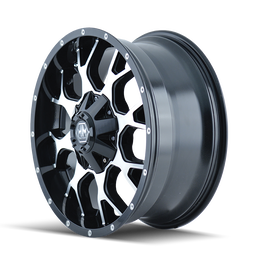 Mayhem WARRIOR (8015) GLOSS BLACK MACHINED 8015-2937B18, view 2