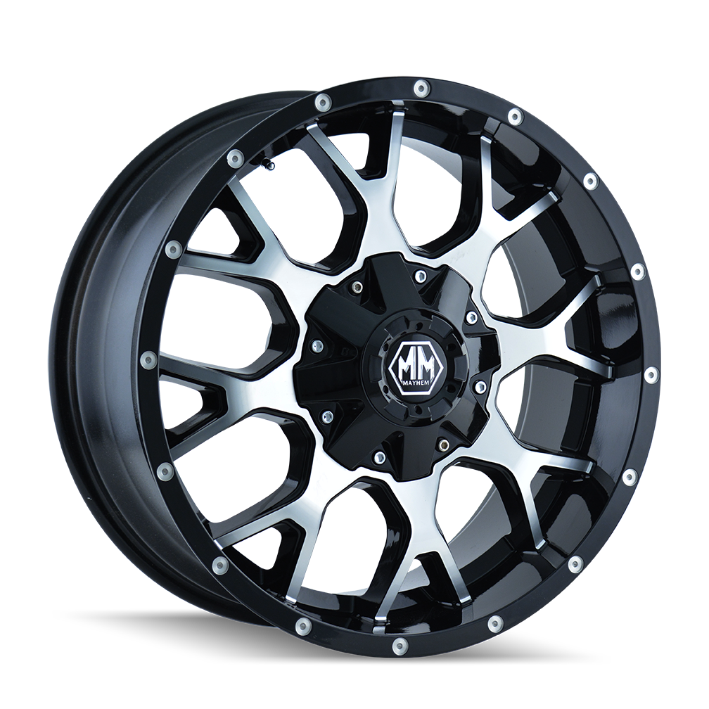 Mayhem Mayhem WARRIOR (8015) GLOSS BLACK MACHINED 8015-2937B18