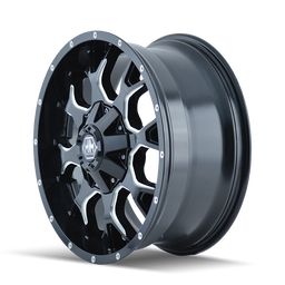 Mayhem WARRIOR (8015) GLOSS BLACK MILLED 8015-7937M18, view 2