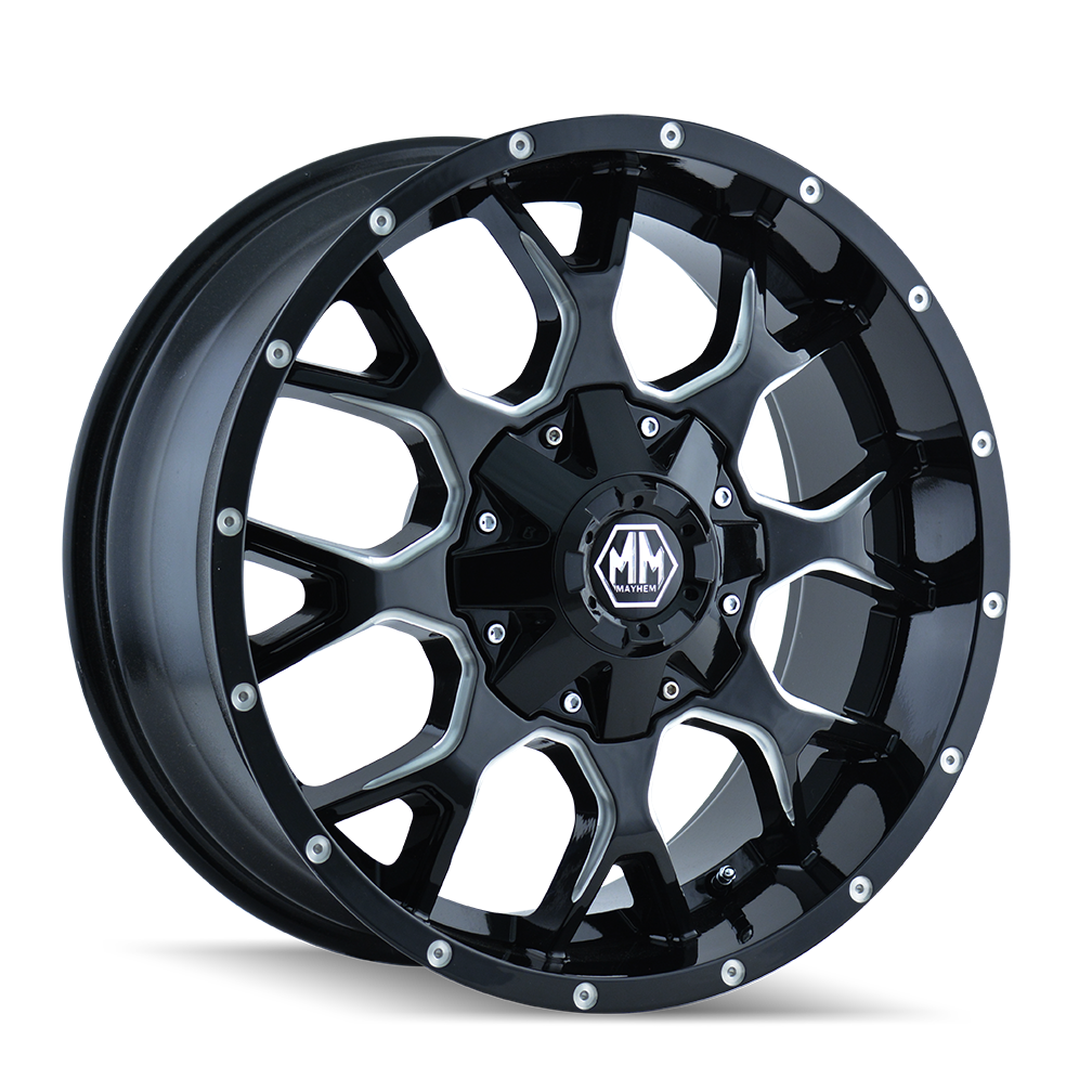 Mayhem Mayhem WARRIOR (8015) GLOSS BLACK MILLED 8015-7937M18
