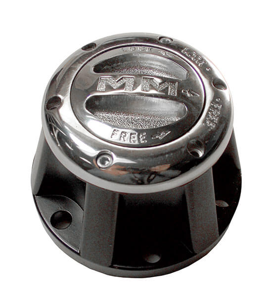 Mile Marker Supreme Locking Hubs, 6-Bolt 27-Spline for Jeep & IH