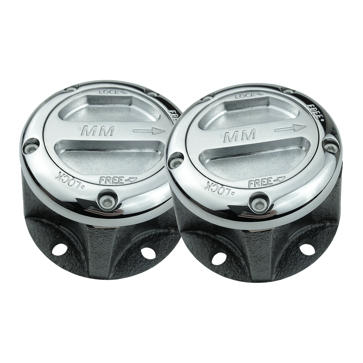 Mile Marker Supreme Locking Hubs, 5-Bolt for Jeep CJ
