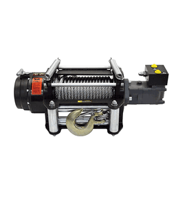 Mile Marker 18K SINGLE SPEED HYDRAULIC WINCH WITH STEEL CABLE 70-58010C, view 2