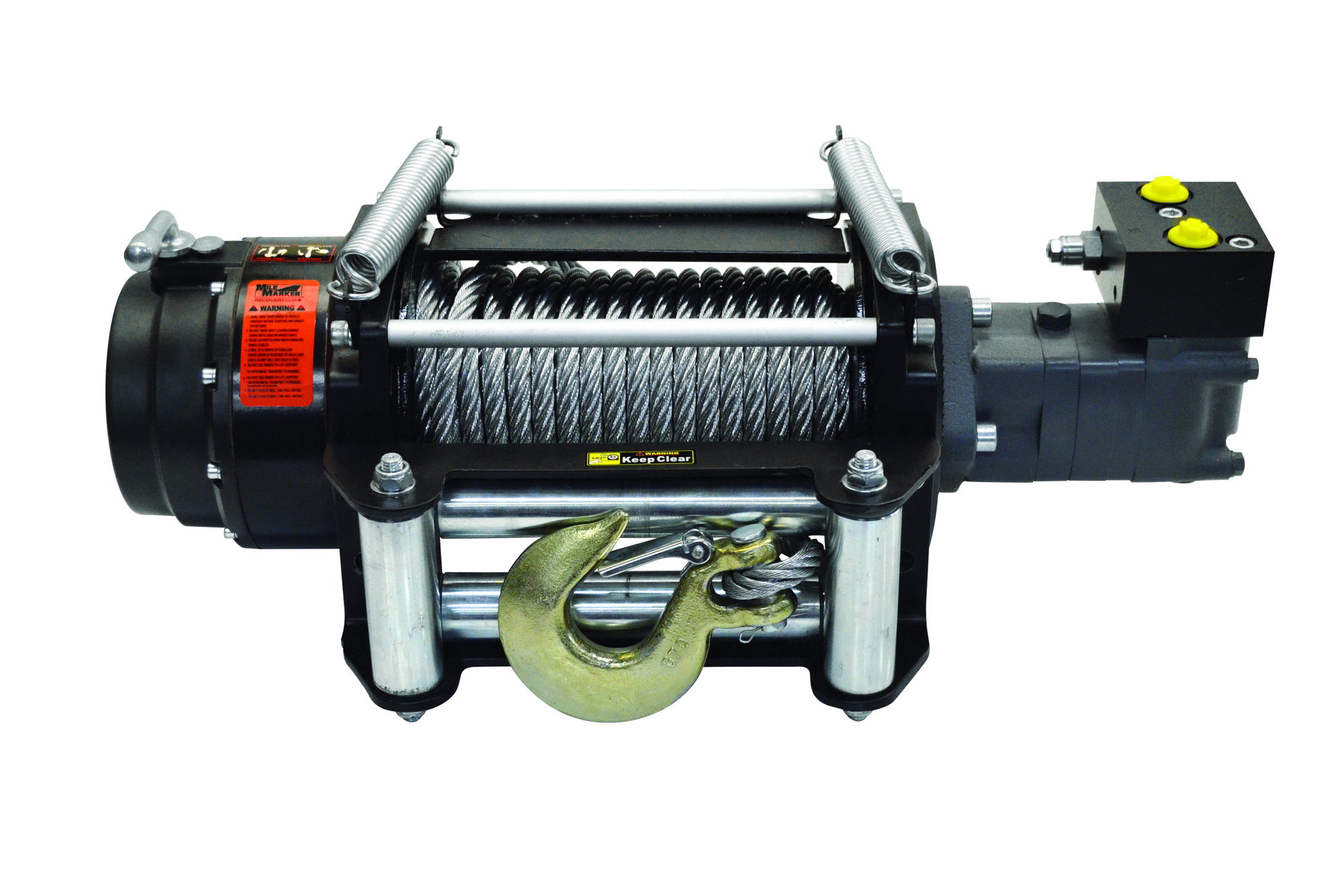 Mile Marker Mile Marker 18K SINGLE SPEED HYDRAULIC WINCH WITH STEEL CABLE 70-58010C