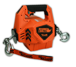 Rhino Pull 1000 lb Portable Winch with Synthetic Rope, view 4, Mile Marker 71-1000