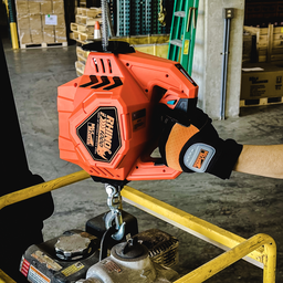 Rhino Pull 1000 lb Portable Winch with Synthetic Rope, Mile Marker 71-1000