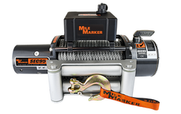 Mile Marker 9.5K SEC9.5 (ES) WATERPROOF RECOVERY WINCH WITH STEEL CABLE 76-50246BW