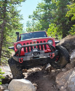 Mile Marker 8K MISSION RECOVERY WINCH WITH SYNTHETIC ROPE 78-53141 shown installed