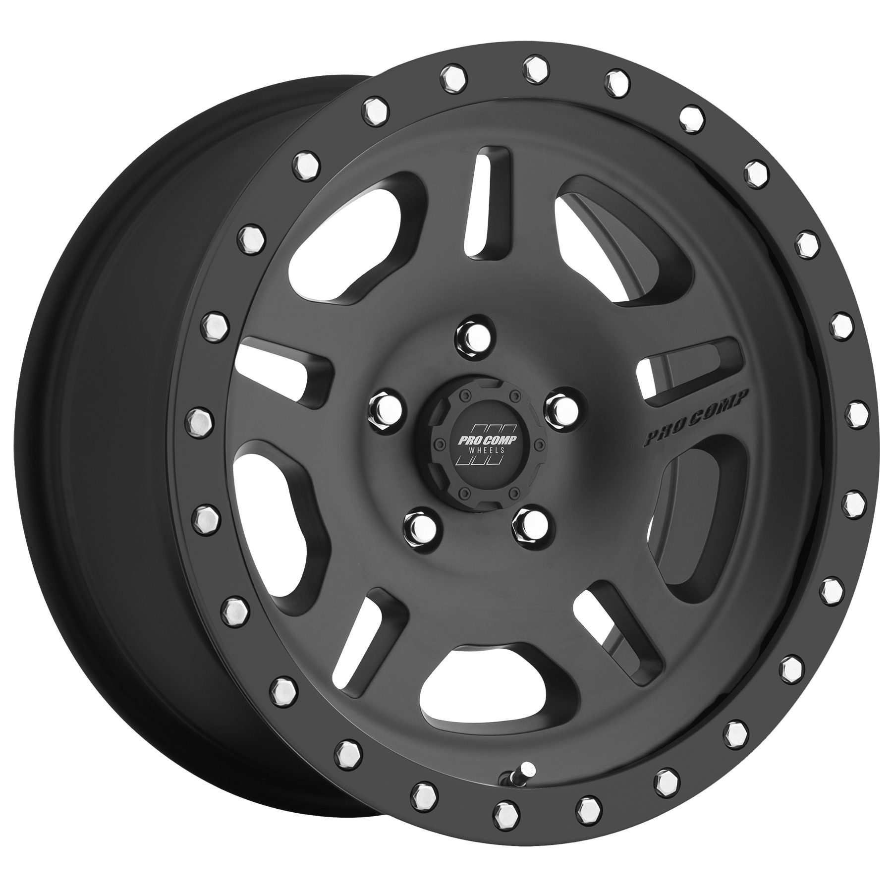 Pro Comp La Paz Satin Black 17x8.5, 5x5 Bolt Pattern
