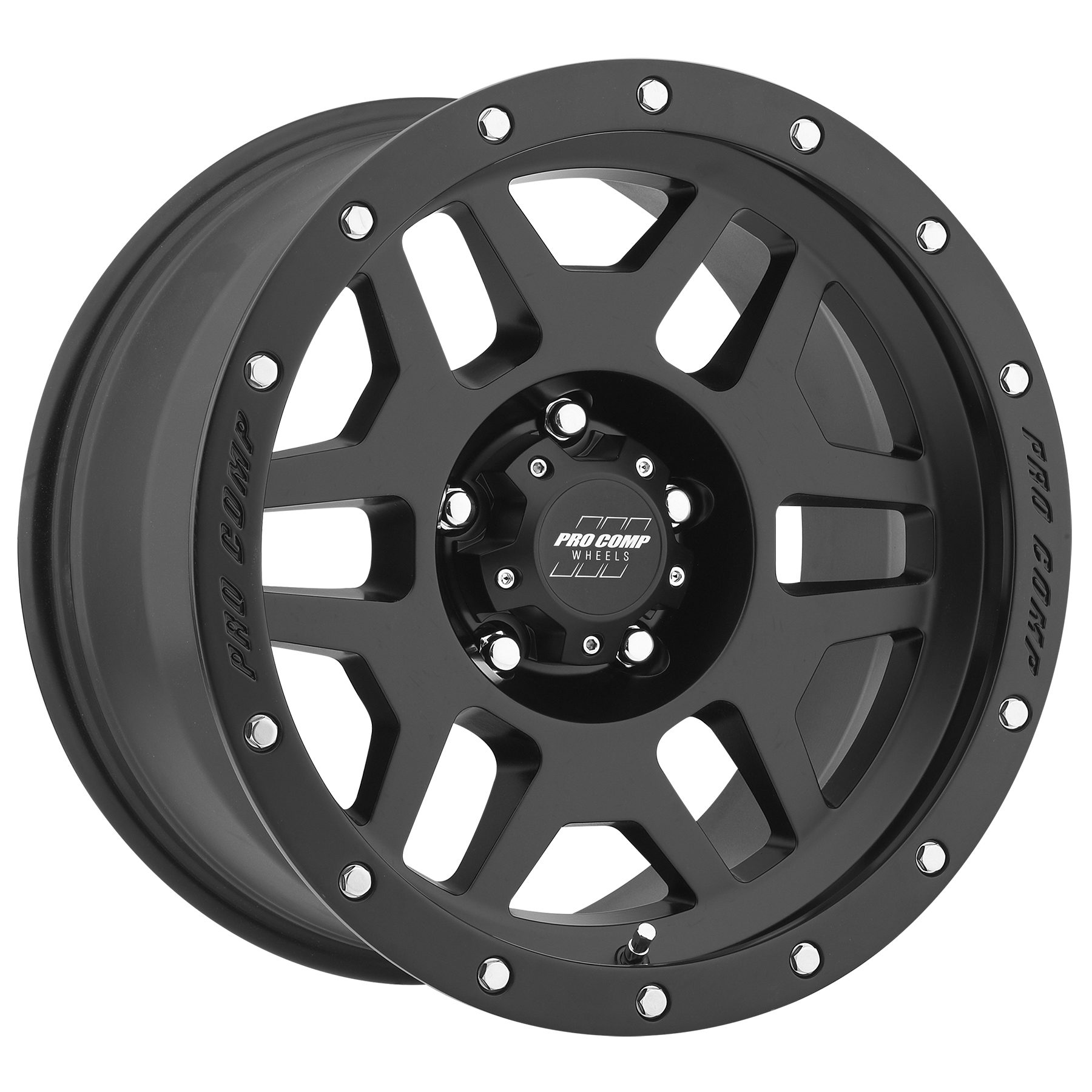 Pro Comp Phaser Satin Black 18x9, 5x5 Bolt Pattern