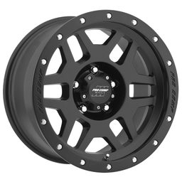 Phaser Satin Black 18x9, 5x5 Bolt Pattern, Pro Comp 5041-897350