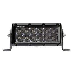 E-Series PRO Midnight Edition 6-Inch LED Light, Spot Optic, view 2, RIGID Industries 106213BLK