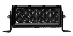 E-Series PRO Midnight Edition 6-Inch LED Light, Spot Optic, RIGID Industries 106213BLK