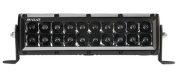 E-Series PRO Midnight Edition 10-Inch LED Light, Spot Optic, view 3, RIGID Industries 110213BLK
