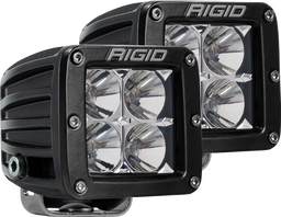 D-Series PRO Flood Optic, Surface Mount, Pair, view 2, RIGID Industries 202113