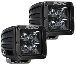 D-Series PRO Midnight Edition, Spot, Surface, Pair, RIGID Industries 202213BLK