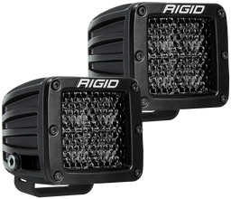 D-Series PRO Midnight Edition, Spot Diffused, Pair, view 3, RIGID Industries 202513BLK