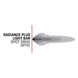 Radiance+ 10 Inch RGBW Light Bar, view 3, RIGID Industries 210053